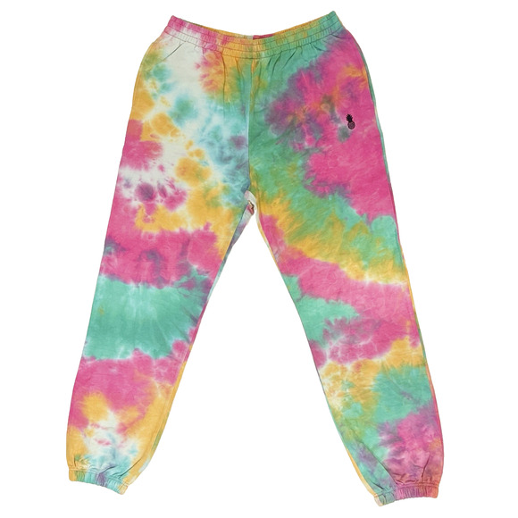 J.J Malibu Men’s Tye Dye Joggers Size L - Picture 1 of 6